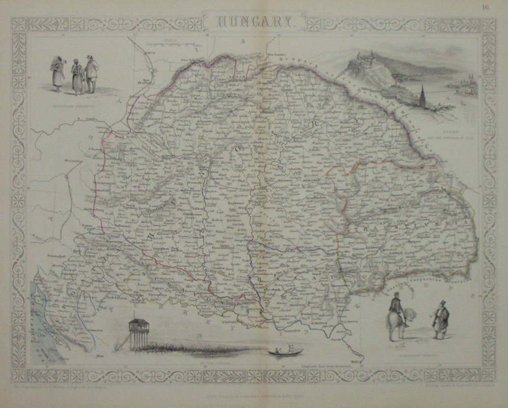 Map of Hungary